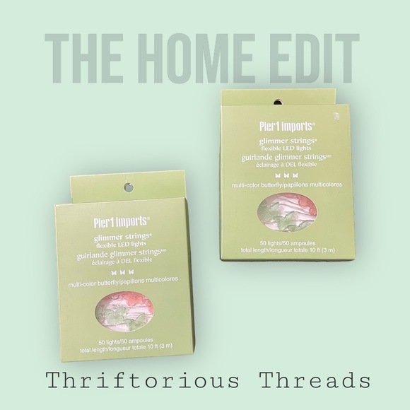 Pier 1 Imports Butterfly Glimmer String Lights NWT - Picture 4 of 4